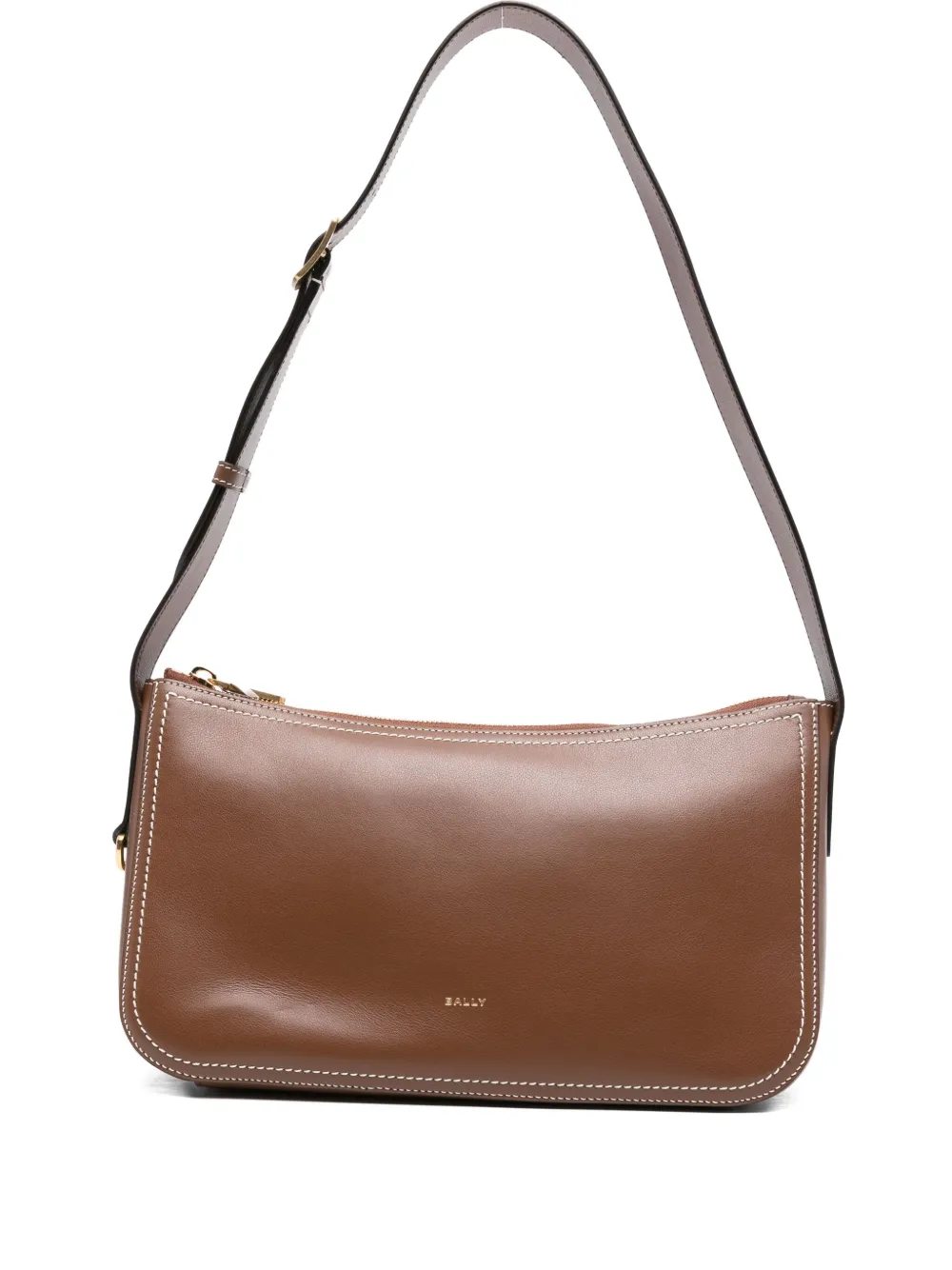 Простая кожаная сумка через плечо Bally, коричневый
Простая кожаная сумка через плечо Bally, коричневый