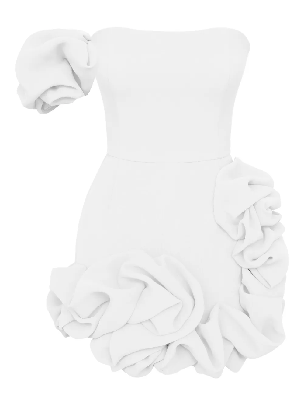 Платье на одно плечо POST MERIDIEM, белый
Платье на одно плечо POST MERIDIEM, белый