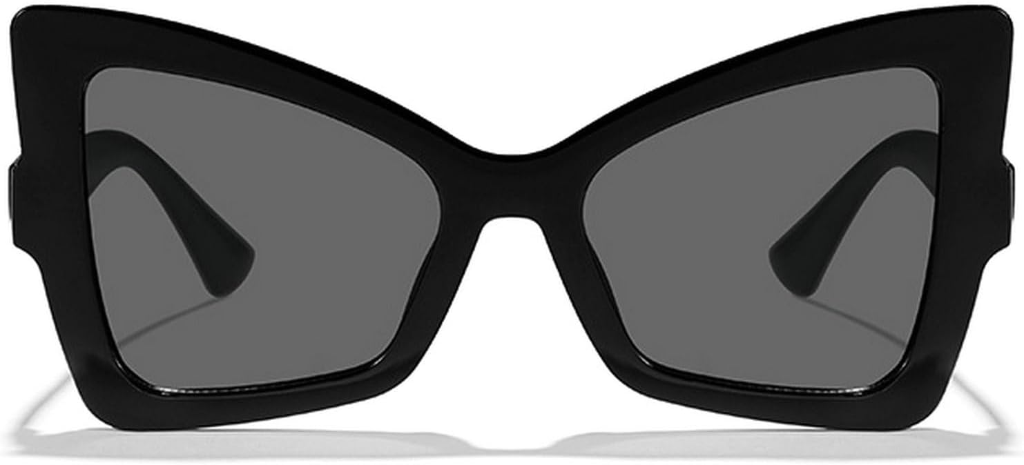 Модные винтажные солнцезащитные очки «кошачий глаз» для женщин, солнцезащитные очки в форме бабочки, стильные градиентные очки с защитой от УФ-излучения UV400 mincl, Black
Модные винтажные солнцезащитные очки «кошачий глаз» для женщин, солнцезащитные очки в форме бабочки, стильные градиентные очки с защитой от УФ-излучения UV400 mincl, Black