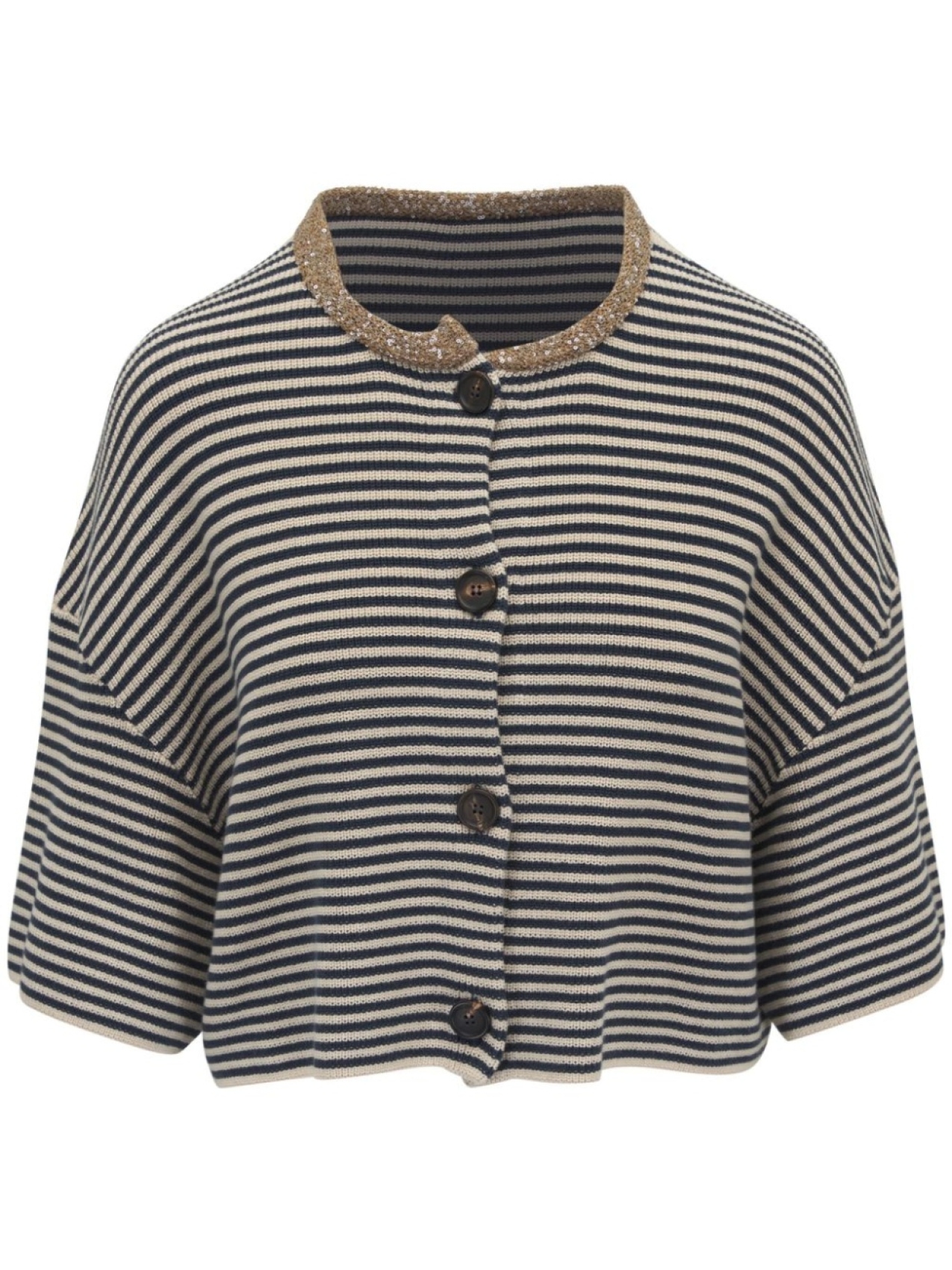 Brunello Cucinelli кардиган в полоску, нейтральный цвет
Brunello Cucinelli кардиган в полоску, нейтральный цвет
