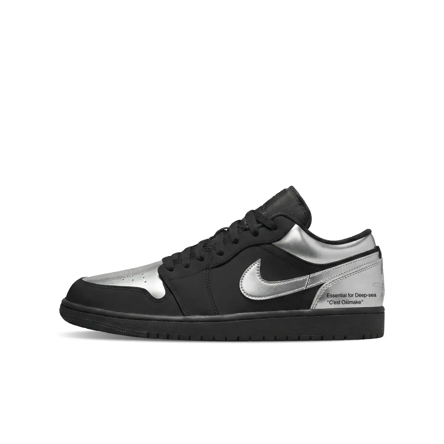 Air 1 Абразивостойкие низкие винтажные баскетбольные кроссовки Unisex Jordan, серебряный черный toe
Air 1 Абразивостойкие низкие винтажные баскетбольные кроссовки Unisex Jordan, серебряный черный toe