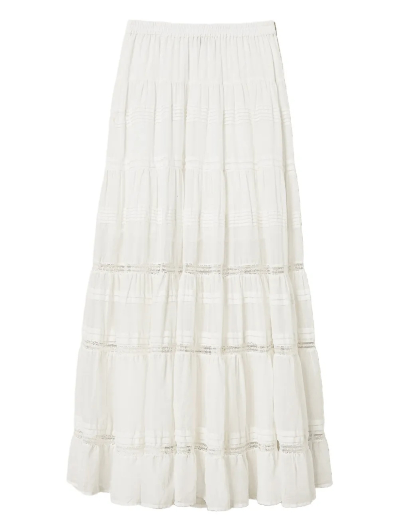 Юбка макси с ярусами TWINSET, белый
Юбка макси с ярусами TWINSET, белый