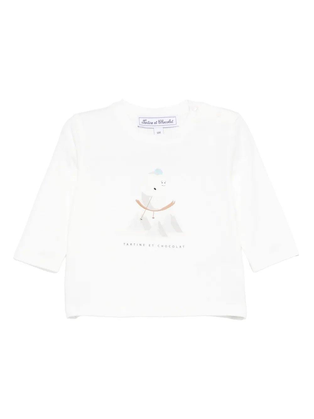 Футболка с графическим принтом Tartine Et Chocolat, белый
Футболка с графическим принтом Tartine Et Chocolat, белый