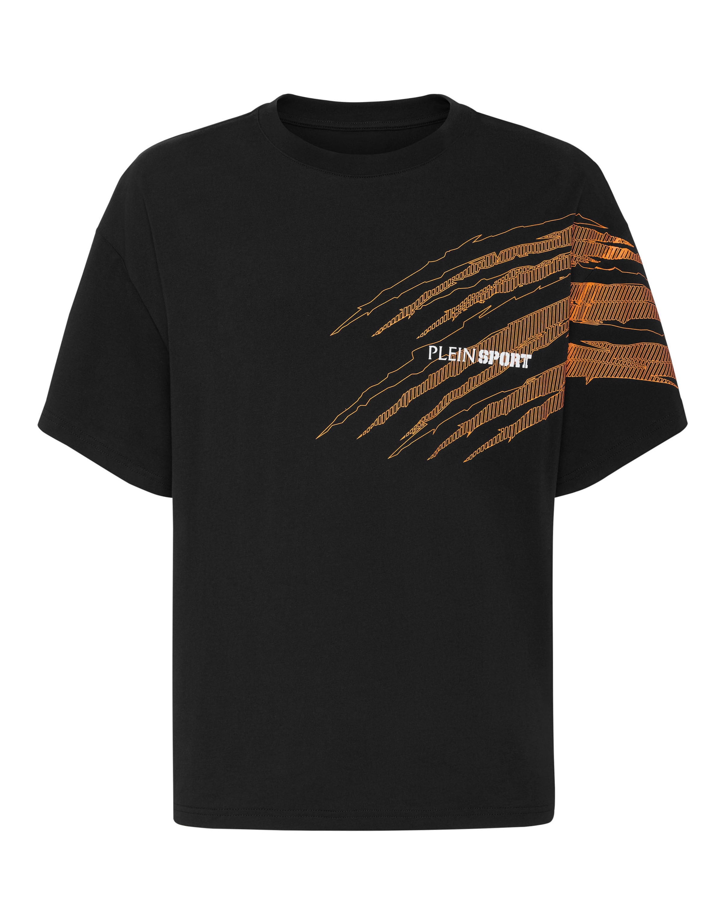 Plein Sport Футболка 'Scratch' в черном цвете
Plein Sport Футболка 'Scratch' в черном цвете
