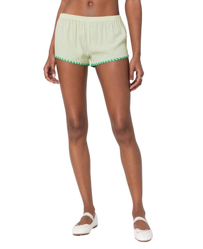 Шорты Edikted с контрастными полосками, мультиколор
Шорты Edikted с контрастными полосками, мультиколор