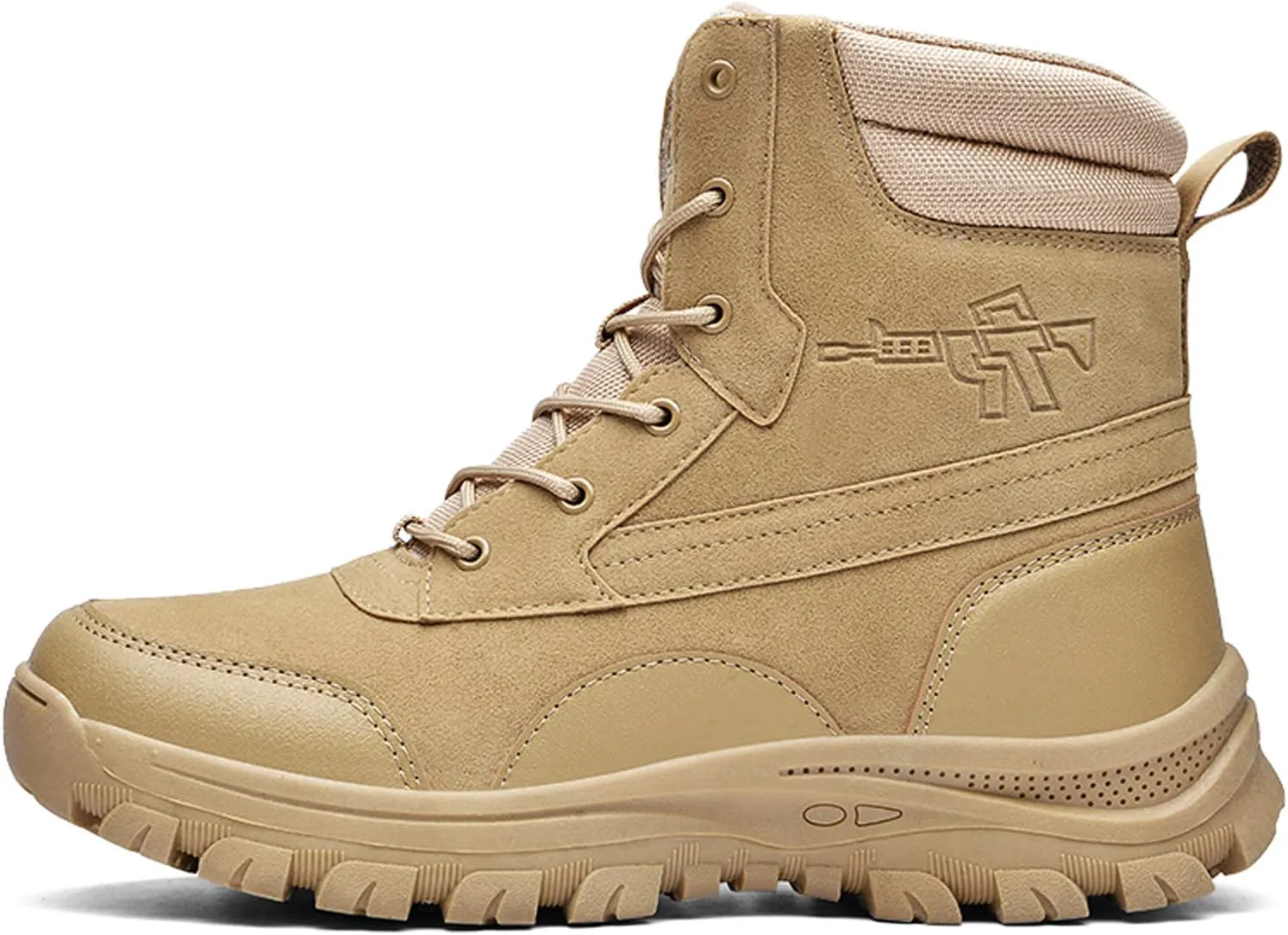 Мужские тактические военные ботинки Eliogn Боевое снаряжение для активного отдыха Кожаные легкие пустынные ботинки
Мужские тактические военные ботинки Eliogn Боевое снаряжение для активного отдыха Кожаные легкие пустынные ботинки