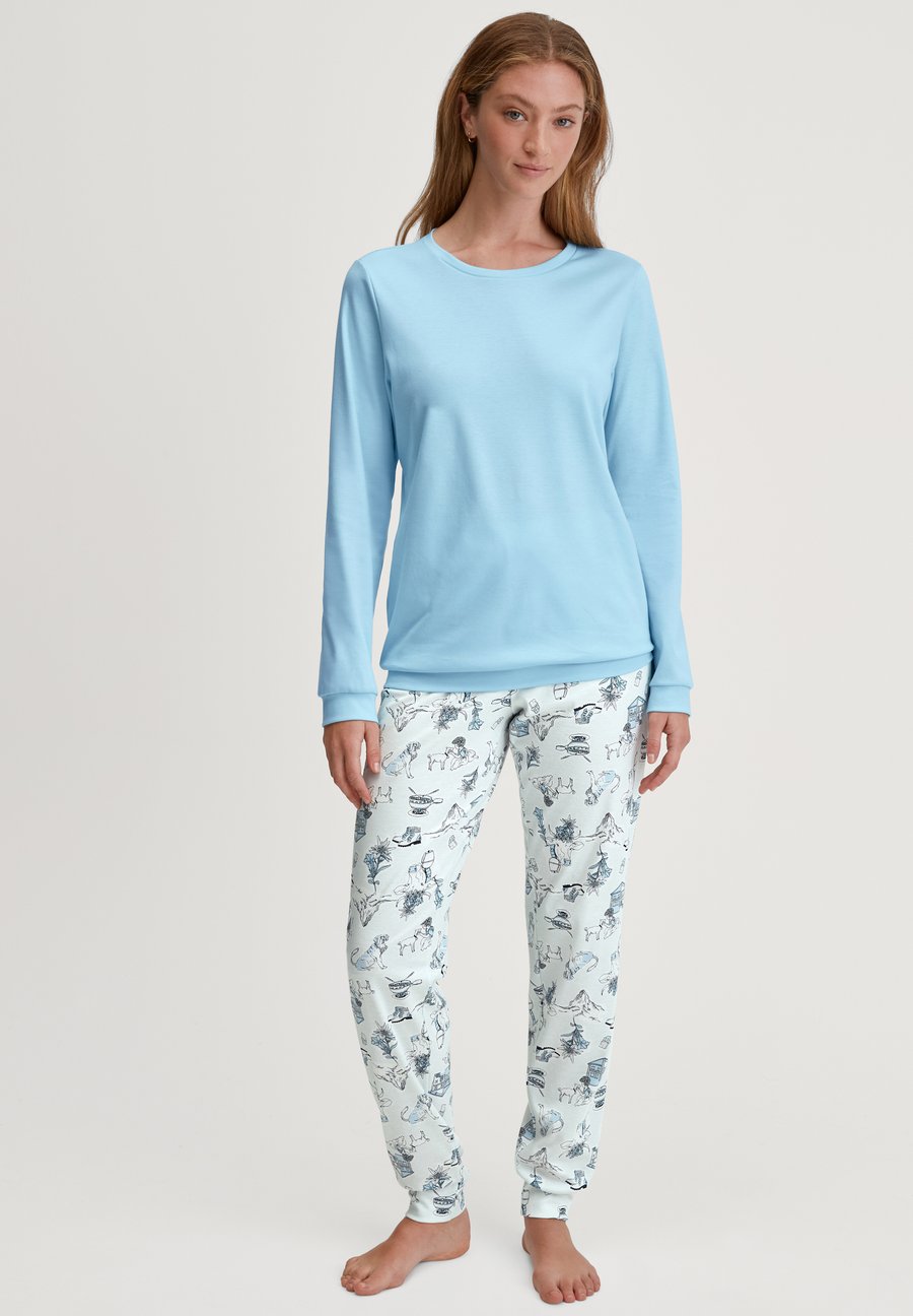 Пижамный комплект Calida SWISS RESORT BÜNDCHEN-SET, Cascade Blue/Light Blue
Пижамный комплект Calida SWISS RESORT BÜNDCHEN-SET, Cascade Blue/Light Blue