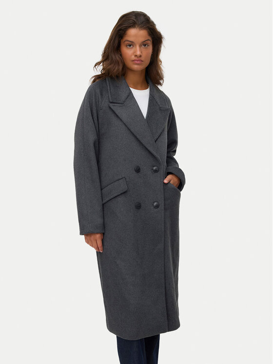 Шерстяное пальто regular fit Harper 10320446 Vero Moda, серый
Шерстяное пальто regular fit Harper 10320446 Vero Moda, серый