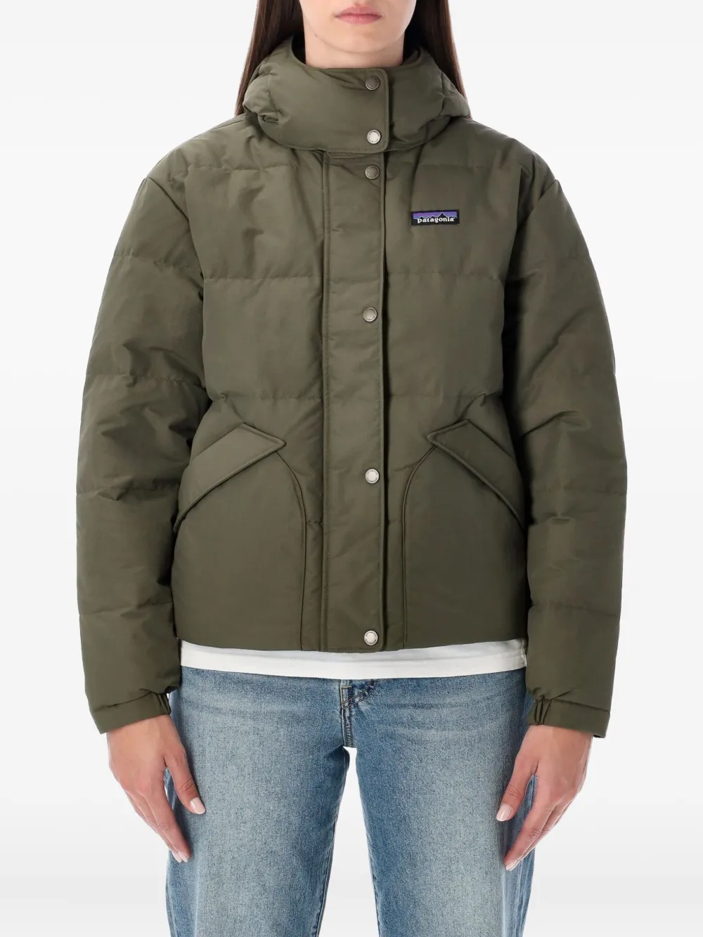 Куртка с капюшоном на пуговицах Patagonia, зеленый
Куртка с капюшоном на пуговицах Patagonia, зеленый