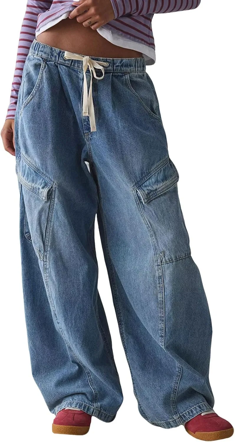 Джинсы-карго Loveimgs с 6 карманами и эффектом пэчворк
Джинсы-карго Loveimgs с 6 карманами и эффектом пэчворк