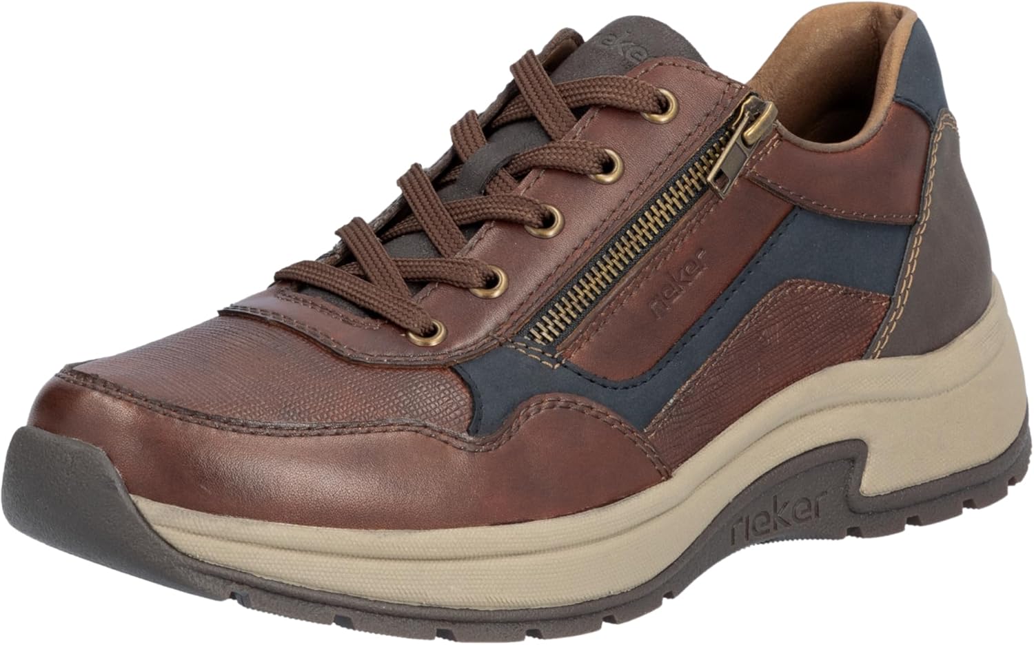 Мужские ботинки Rieker на шнуровке, коричневый
Мужские ботинки Rieker на шнуровке, коричневый