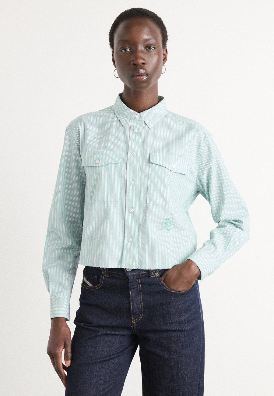 Блуза Tommy Jeans CREST SHIRT, Cloudy Jade/Beige
Блуза Tommy Jeans CREST SHIRT, Cloudy Jade/Beige