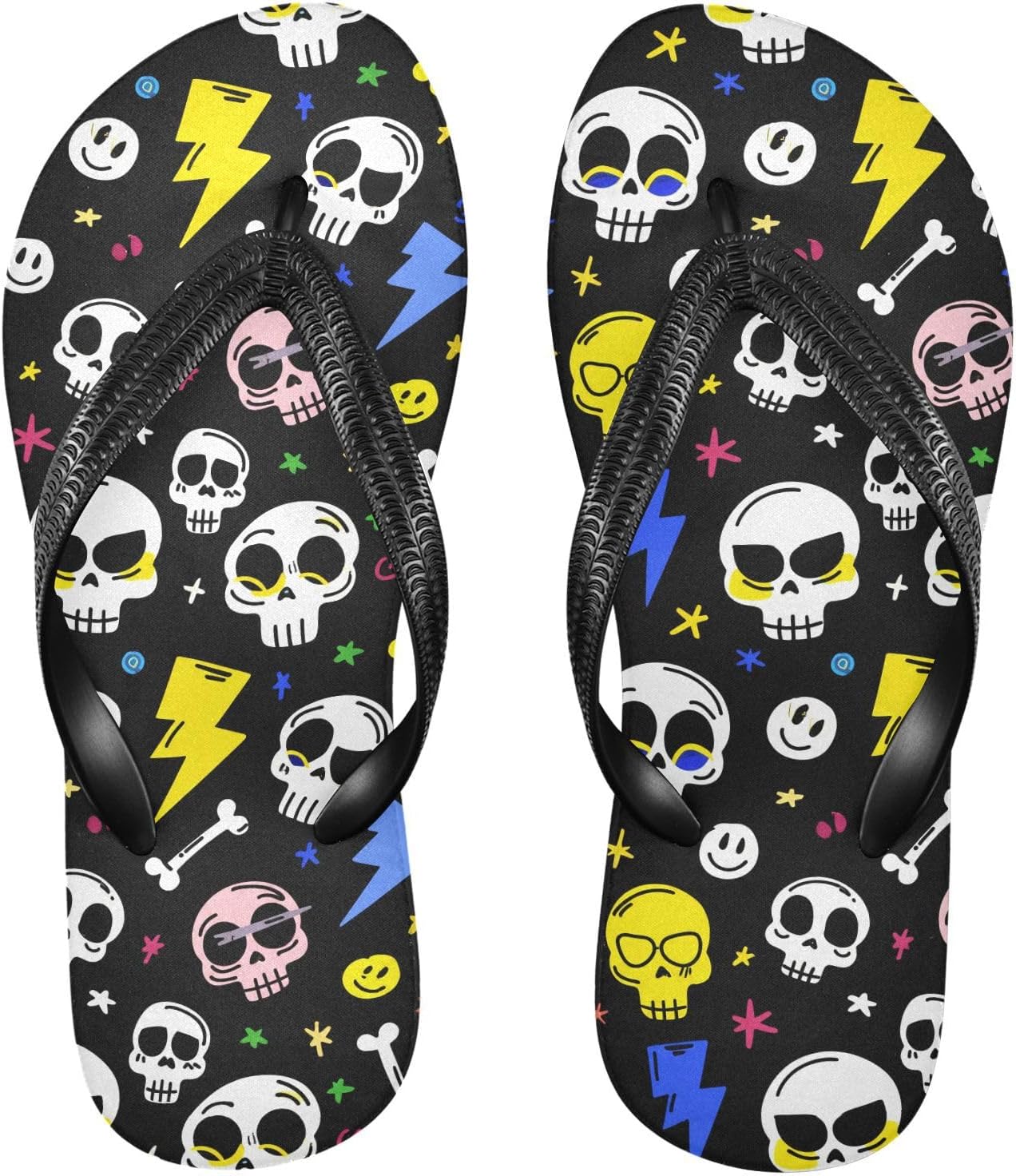 Забавные шлепанцы с черепом для пляжа, летние повседневные сандалии для женщин и мужчин, обувь для душа 2301735 Kfbe, Skull
Забавные шлепанцы с черепом для пляжа, летние повседневные сандалии для женщин и мужчин, обувь для душа 2301735 Kfbe, Skull