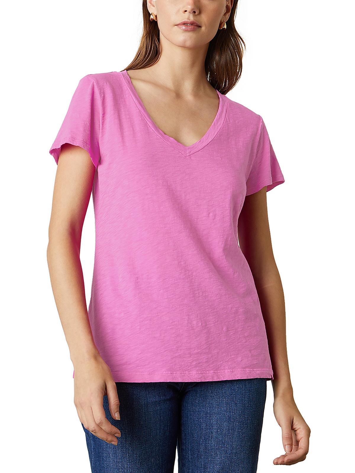 Женский повседневный пуловер с V-образным вырезом Velvet by Graham & Spencer, цвет orchid
Женский повседневный пуловер с V-образным вырезом Velvet by Graham & Spencer, цвет orchid