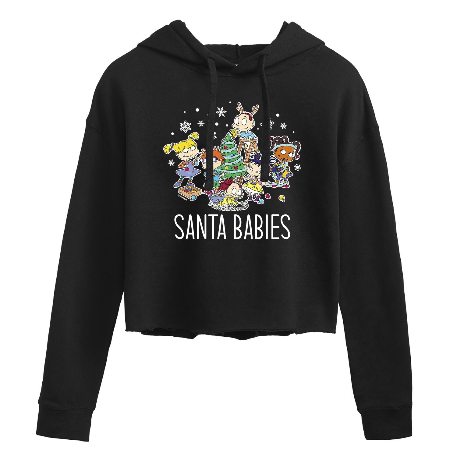 Укороченная толстовка с капюшоном Juniors' Rugrats Christmas Santa Licensed Character
Укороченная толстовка с капюшоном Juniors' Rugrats Christmas Santa Licensed Character