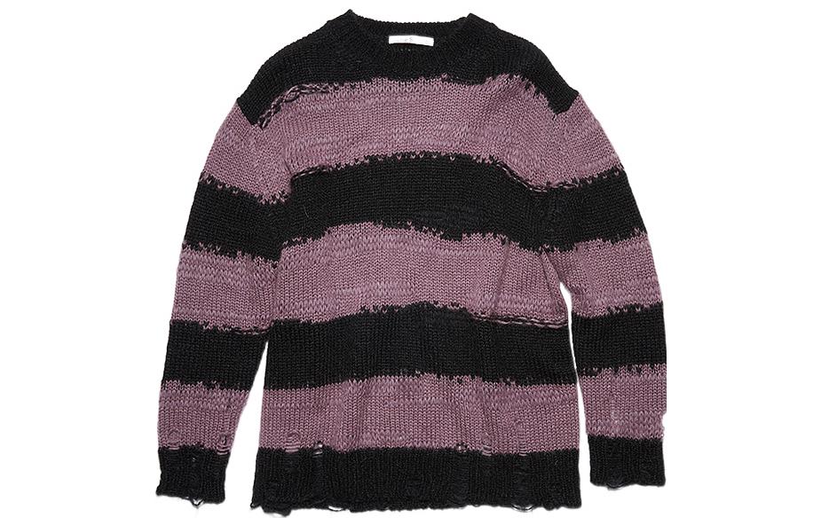 Трикотажная женская футболка розово-фиолетовая Acne Studios
Трикотажная женская футболка розово-фиолетовая Acne Studios