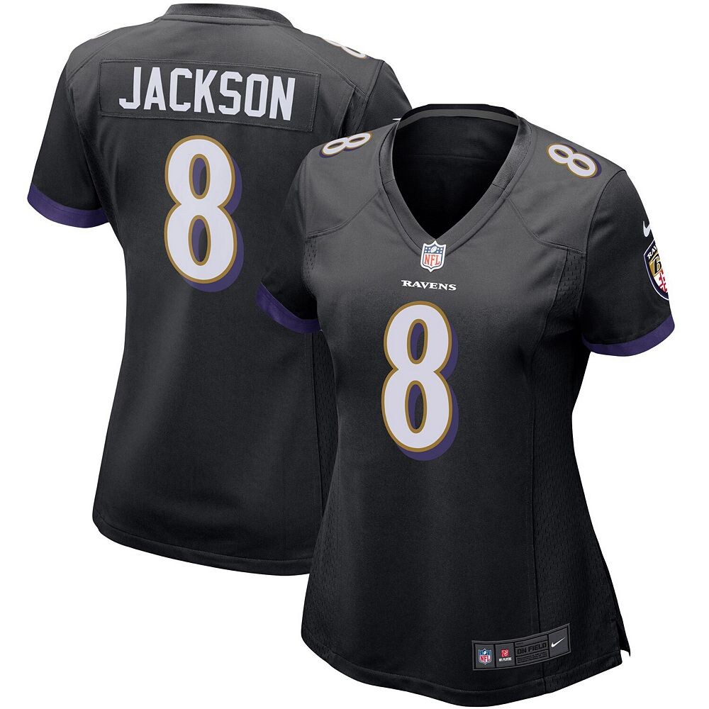 Женское джерси Nike Lamar Jackson Black Baltimore Ravens Game Джерси, цвет Rav Black
Женское джерси Nike Lamar Jackson Black Baltimore Ravens Game Джерси, цвет Rav Black