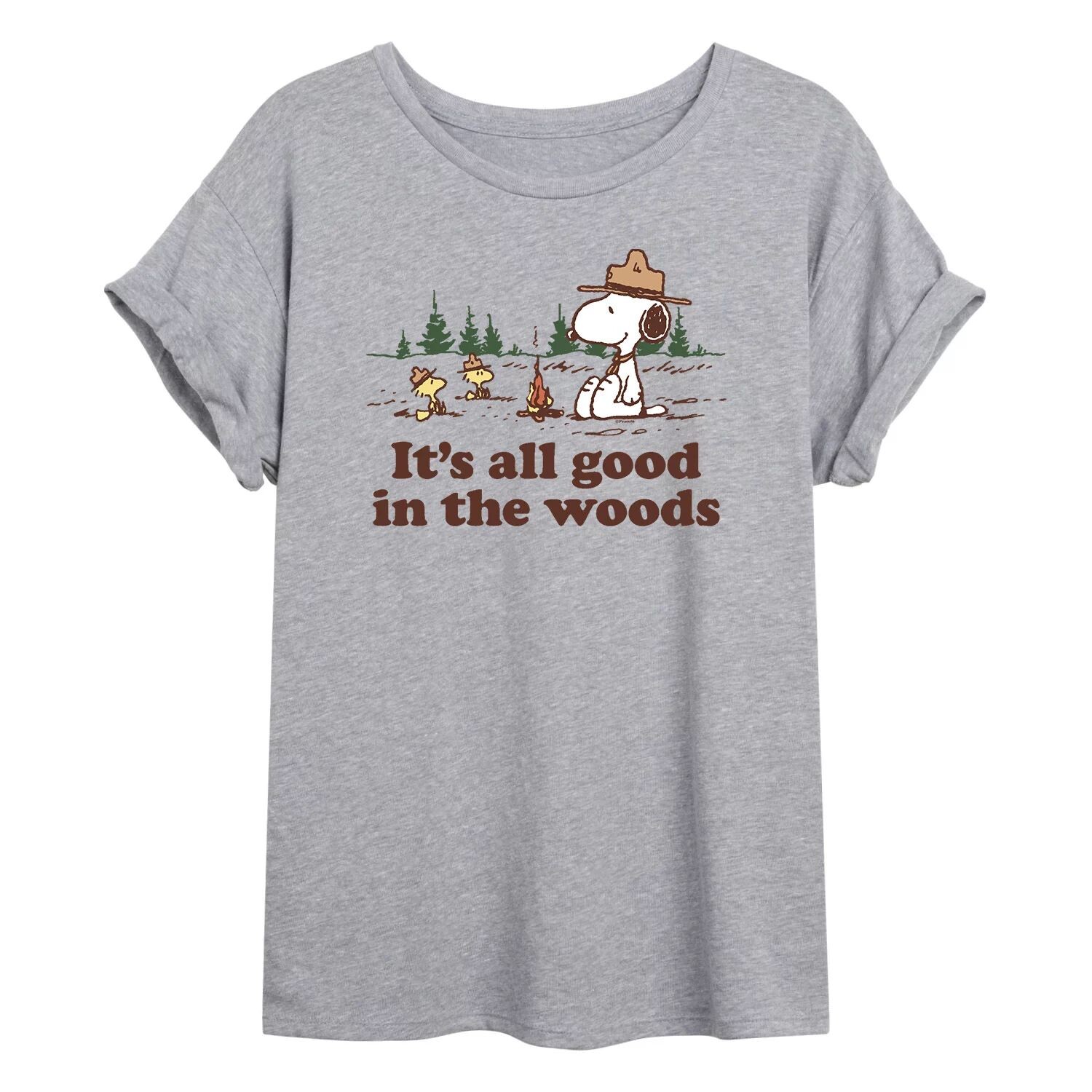 Большая футболка с рисунком Peanuts для детей Juniors "Good In The Woods" Licensed Character
Большая футболка с рисунком Peanuts для детей Juniors "Good In The Woods" Licensed Character
