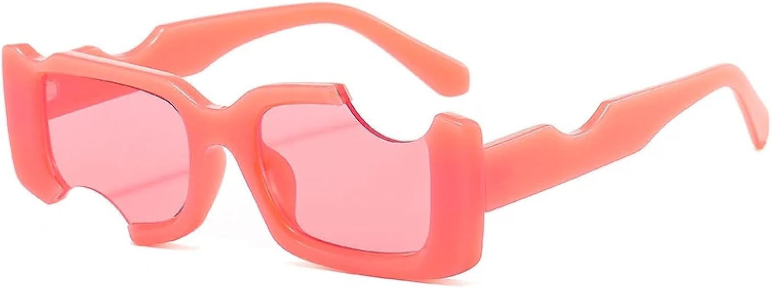 Популярные модные уникальные прямоугольные солнцезащитные очки для женщин в винтажном стиле, конфетных цветов, для мужчин, защита от УФ-излучения UV400 HHZZYVY, Pink Pink
Популярные модные уникальные прямоугольные солнцезащитные очки для женщин в винтажном стиле, конфетных цветов, для мужчин, защита от УФ-излучения UV400 HHZZYVY, Pink Pink