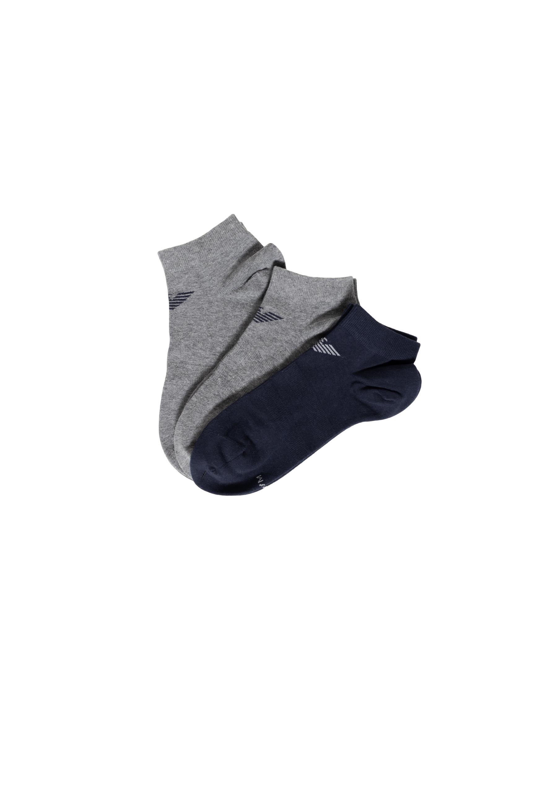 Носки мужские Emporio armani underwear 3 пары, серый/синий
Носки мужские Emporio armani underwear 3 пары, серый/синий