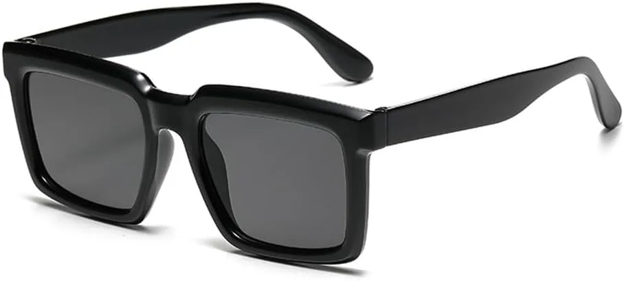 Модные прямоугольные солнцезащитные очки для женщин, винтажные солнцезащитные очки для мужчин и женщин, очки с защитой от УФ-излучения UV400 generic, Black
Модные прямоугольные солнцезащитные очки для женщин, винтажные солнцезащитные очки для мужчин и женщин, очки с защитой от УФ-излучения UV400 generic, Black