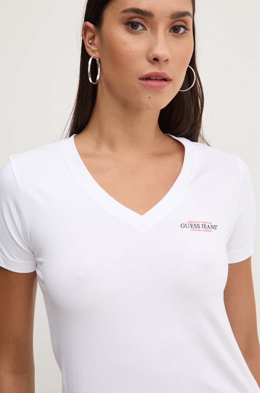 Футболка Guess Jeans, белый
Футболка Guess Jeans, белый
