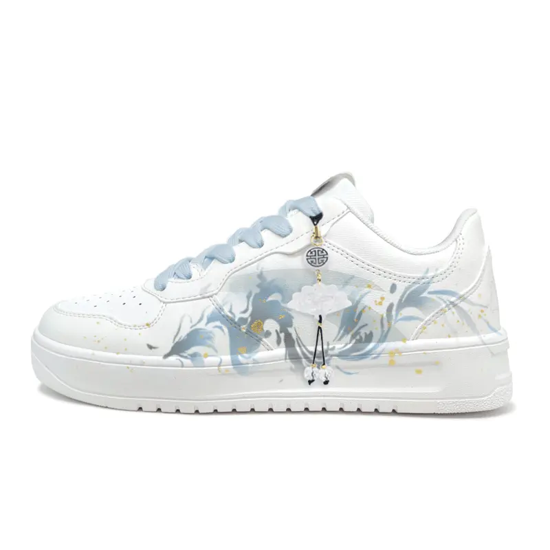 ANTA Комфортные, износостойкие, легкие, нескользящие, низкие, мужские сине-белые кроссовки для скейтбординга
ANTA Комфортные, износостойкие, легкие, нескользящие, низкие, мужские сине-белые кроссовки для скейтбординга