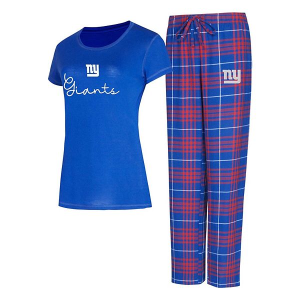 Женский комплект для сна: футболка New York Giants и брюки-пижама Unbranded
Женский комплект для сна: футболка New York Giants и брюки-пижама Unbranded
