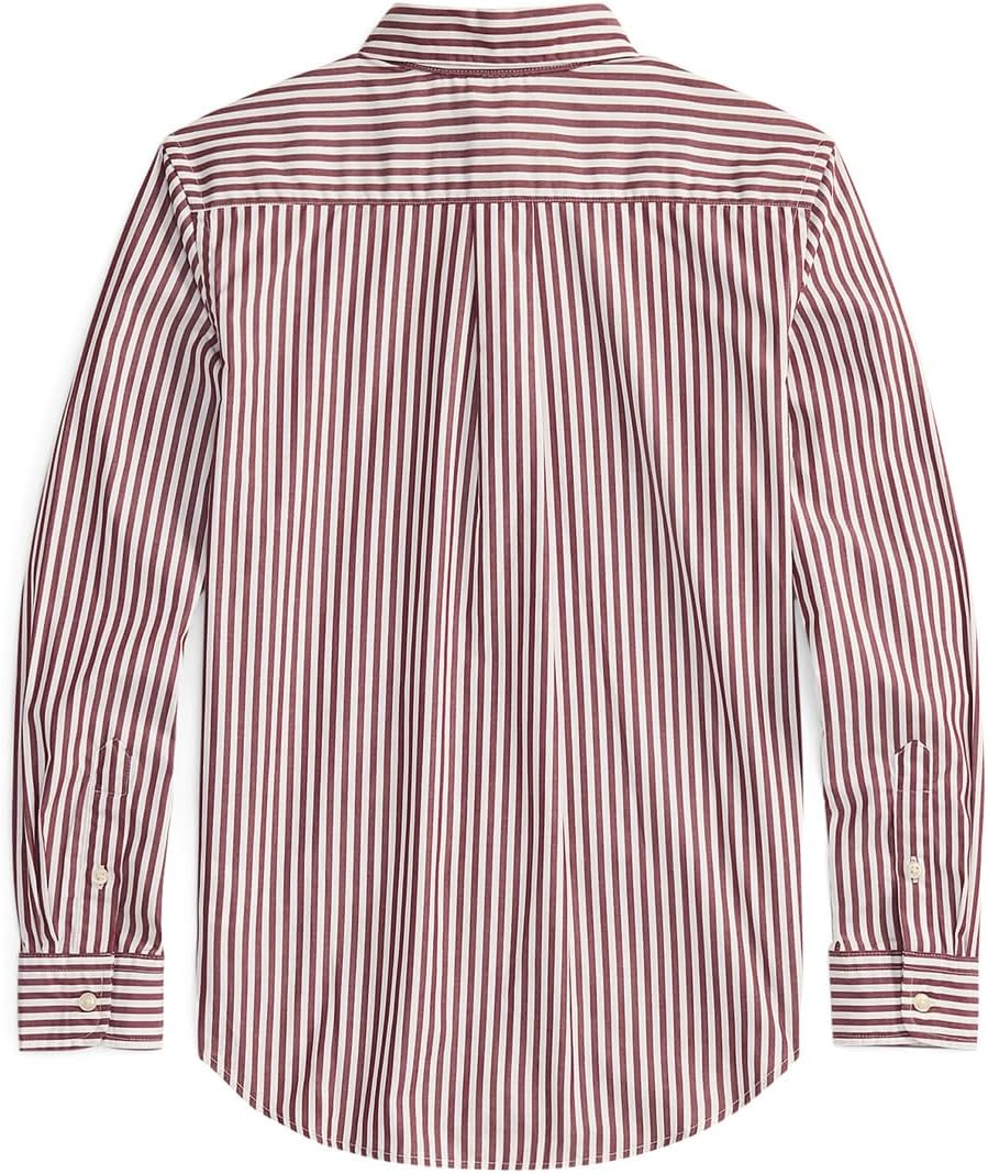 Рубашка Polo Ralph Lauren Kids Striped Cotton Poplin Shirt, цвет Classic Wine/White
Рубашка Polo Ralph Lauren Kids Striped Cotton Poplin Shirt, цвет Classic Wine/White