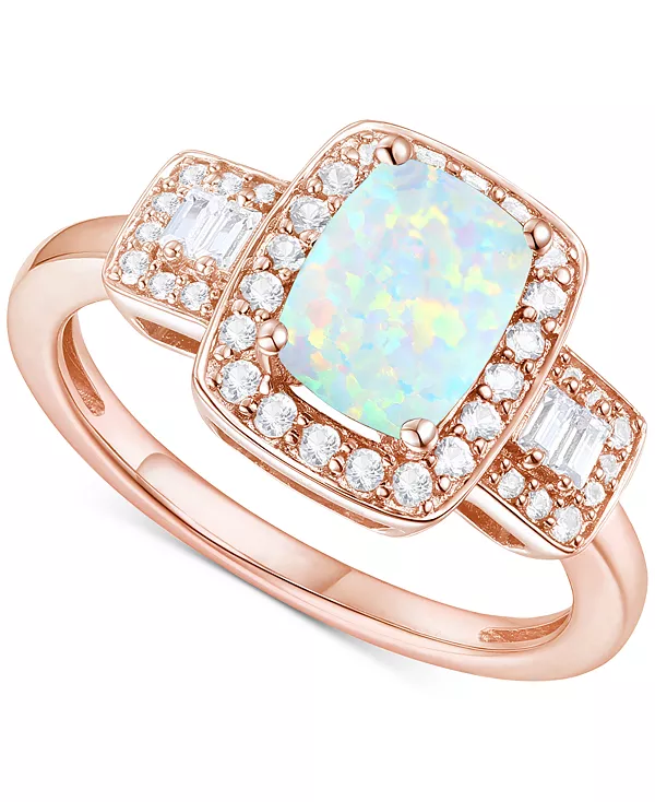 Эффектное кольцо с ореолом из выращенного в лаборатории изумруда (1 карат tw) и выращенного в лаборатории белого сапфира (1/2 карата tw) из стерлингового серебра с покрытием из 14-каратного золота (также с другими драгоценными камнями) Macy'S, o...
Эффектное кольцо с ореолом из выращенного в лаборатории изумруда (1 карат tw) и выращенного в лаборатории белого сапфира (1/2 карата tw) из стерлингового серебра с покрытием из 14-каратного золота (также с другими драгоценными камнями) Macy'S, o...