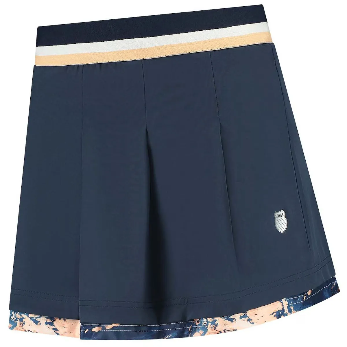 Hypercourt Fncy K·Швейцарская женская юбка для тенниса и паделя K-Swiss, синий
Hypercourt Fncy K·Швейцарская женская юбка для тенниса и паделя K-Swiss, синий