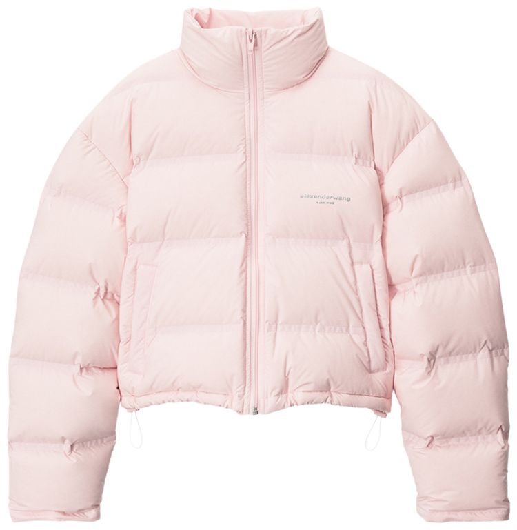 Укороченный пуховик Alexander Wang Jacquard Channel с отражающим логотипом, светло-розовый
Укороченный пуховик Alexander Wang Jacquard Channel с отражающим логотипом, светло-розовый