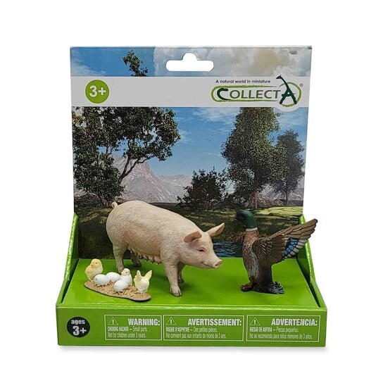 Collecta, Коллекционные фигурки, набор из 3 сельскохозяйственных животных в упаковке
Collecta, Коллекционные фигурки, набор из 3 сельскохозяйственных животных в упаковке