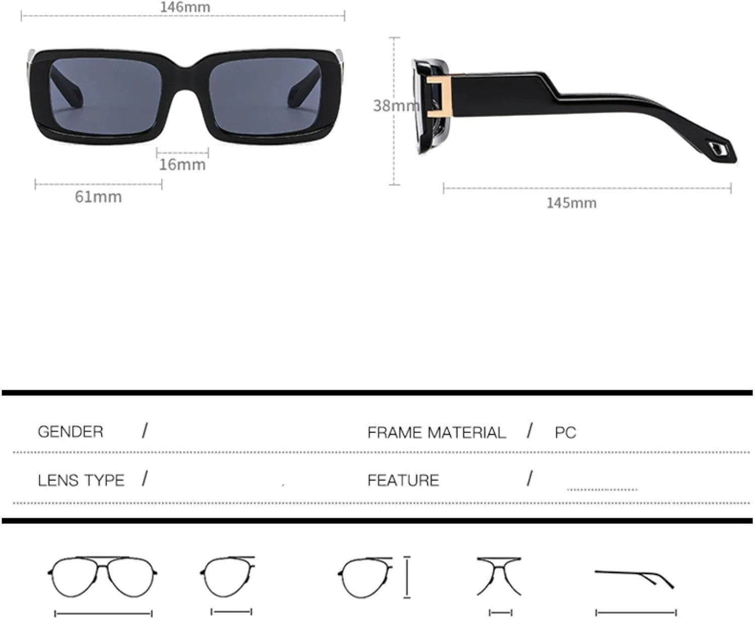 Винтажные модные солнцезащитные очки с градиентным переходом цвета, унисекс, леопардовый принт, панк-стиль, трендовые очки для мужчин и женщин TKKTLLT, Black-black
Винтажные модные солнцезащитные очки с градиентным переходом цвета, унисекс, леопардовый принт, панк-стиль, трендовые очки для мужчин и женщин TKKTLLT, Black-black