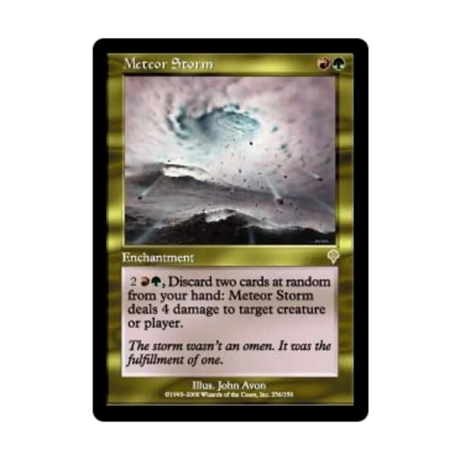 CCG Метеоритный шторм (клавиша R), MTG - Invasion 
CCG Метеоритный шторм (клавиша R), MTG - Invasion