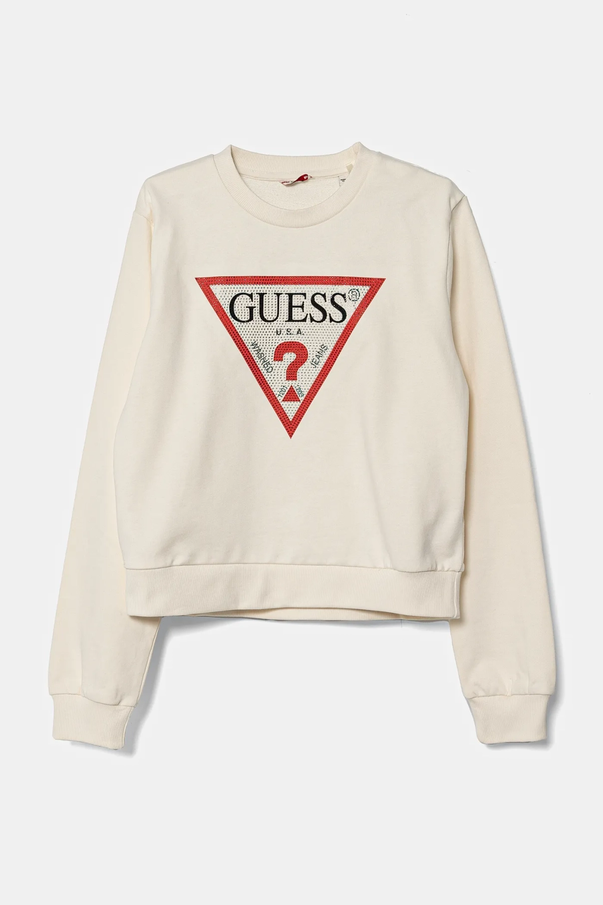 Детская хлопковая толстовка Guess, бежевый
Детская хлопковая толстовка Guess, бежевый