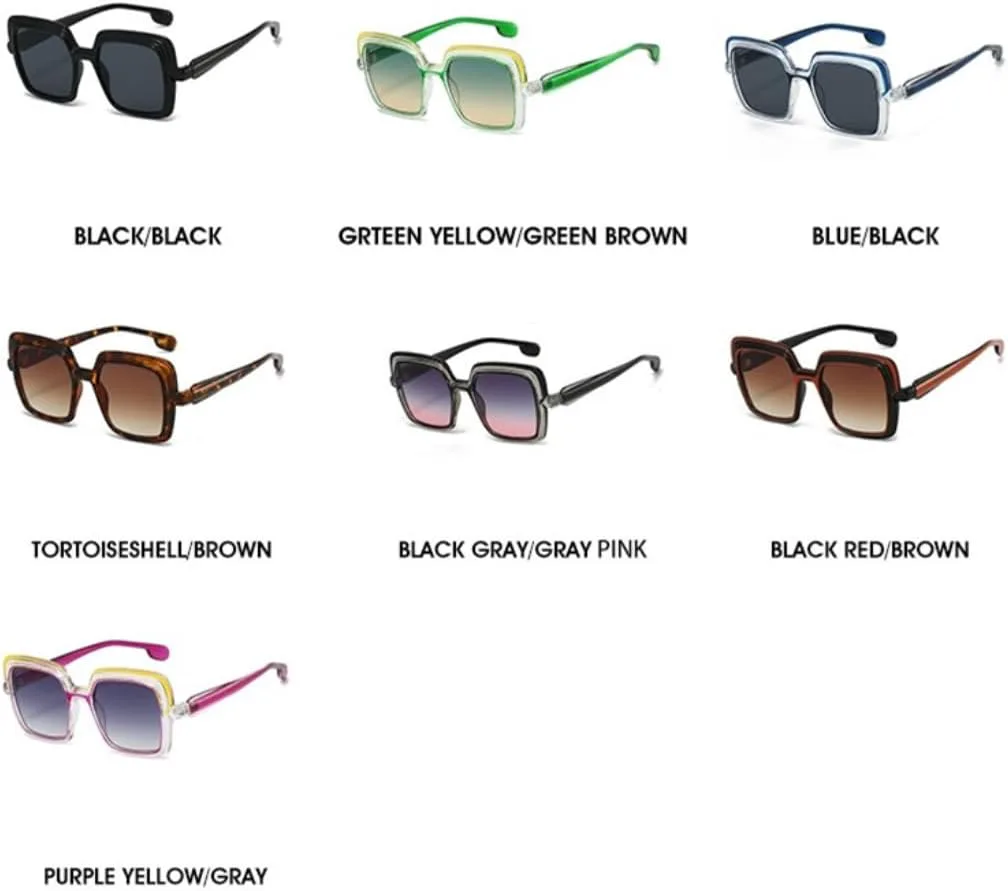 Роскошные солнцезащитные очки для женщин с градиентным переходом цвета, в стиле ретро, мужские очки с защитой от УФ-излучения UV400 VVTWSSW, Tortoiseshell Brown
Роскошные солнцезащитные очки для женщин с градиентным переходом цвета, в стиле ретро, мужские очки с защитой от УФ-излучения UV400 VVTWSSW, Tortoiseshell Brown