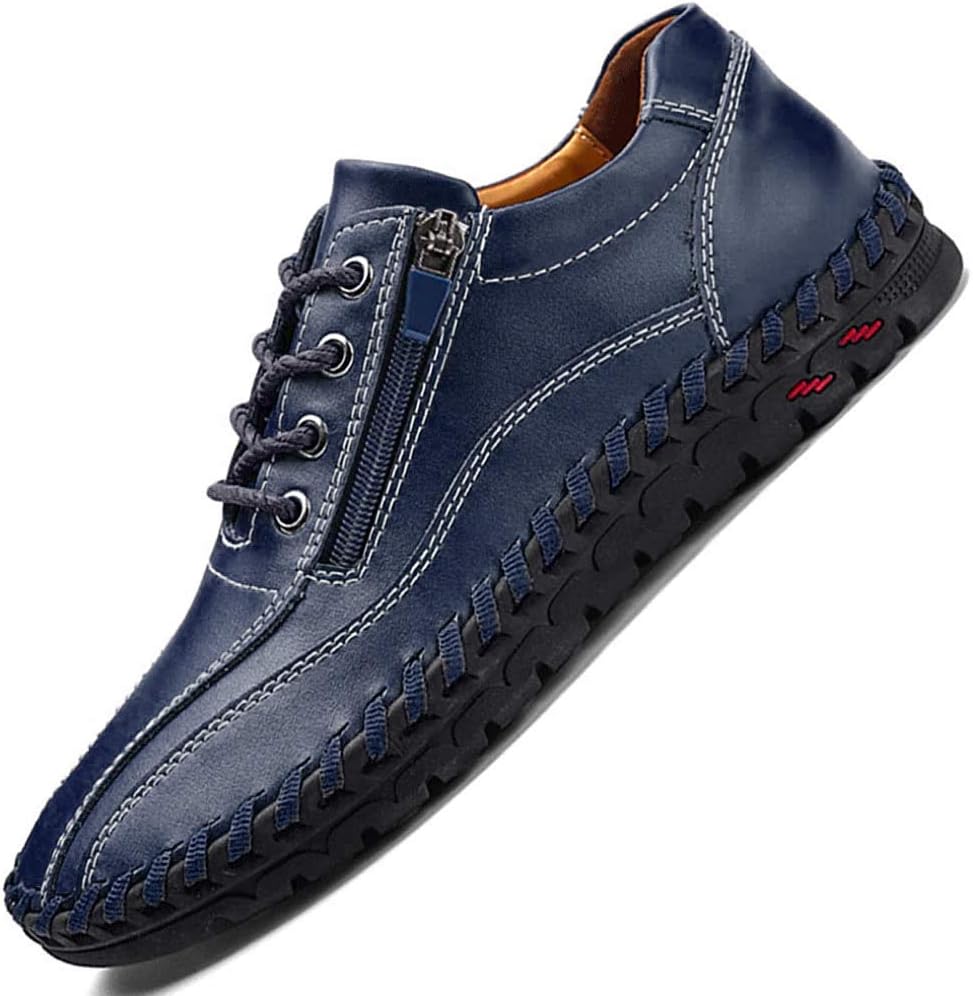 Мужские ручные слипоны JEBU с молнией, повседневные кожаные рабочие, для вождения, противоскользящие, регулируемые, синий
Мужские ручные слипоны JEBU с молнией, повседневные кожаные рабочие, для вождения, противоскользящие, регулируемые, синий