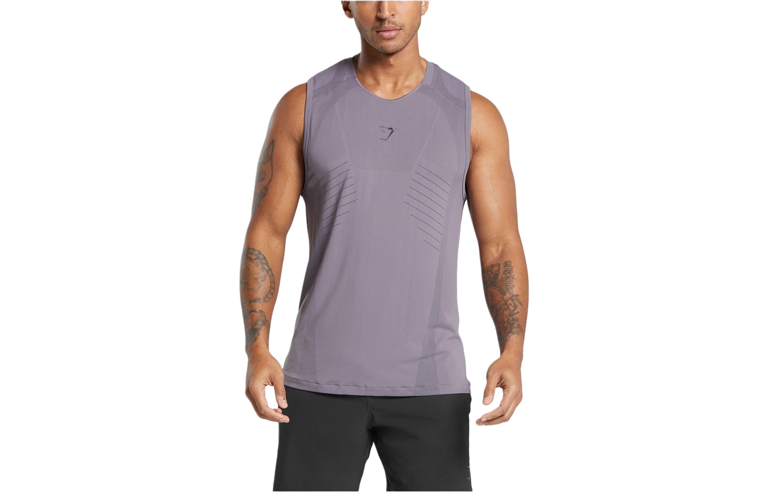 Мужской топ Пыльный фиолетовый GYMSHARK
Мужской топ Пыльный фиолетовый GYMSHARK