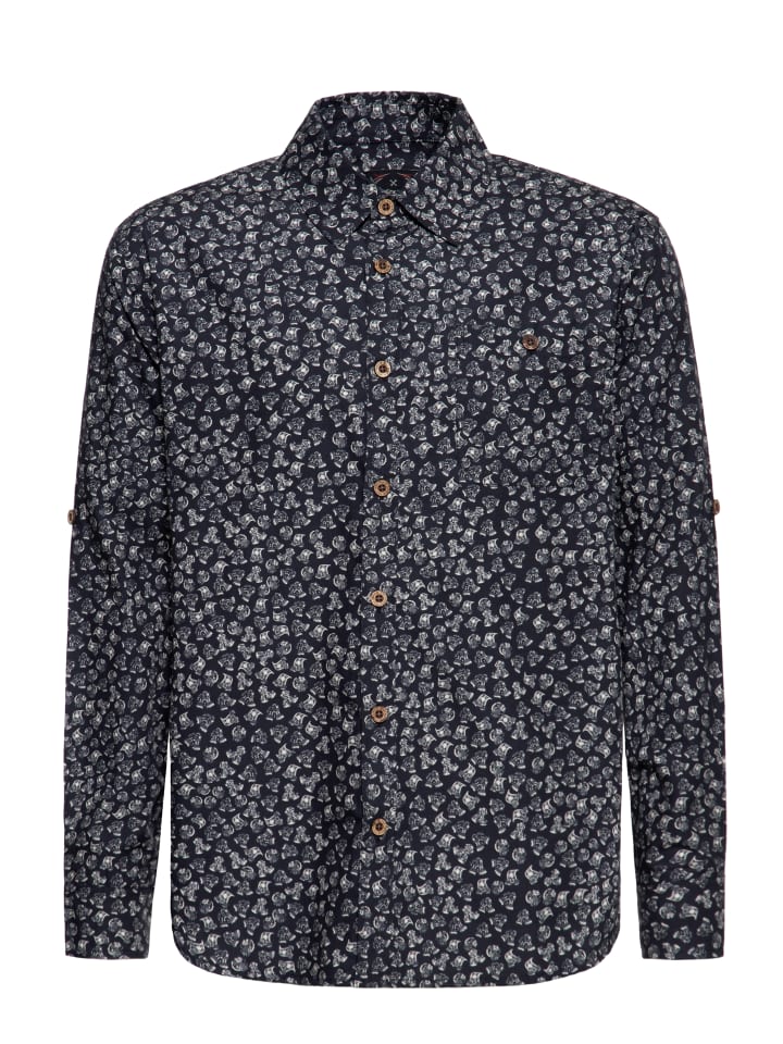 Рубашка King Kerosin Langarmhemd V-Twin-Engine, черный 
Рубашка King Kerosin Langarmhemd V-Twin-Engine, черный