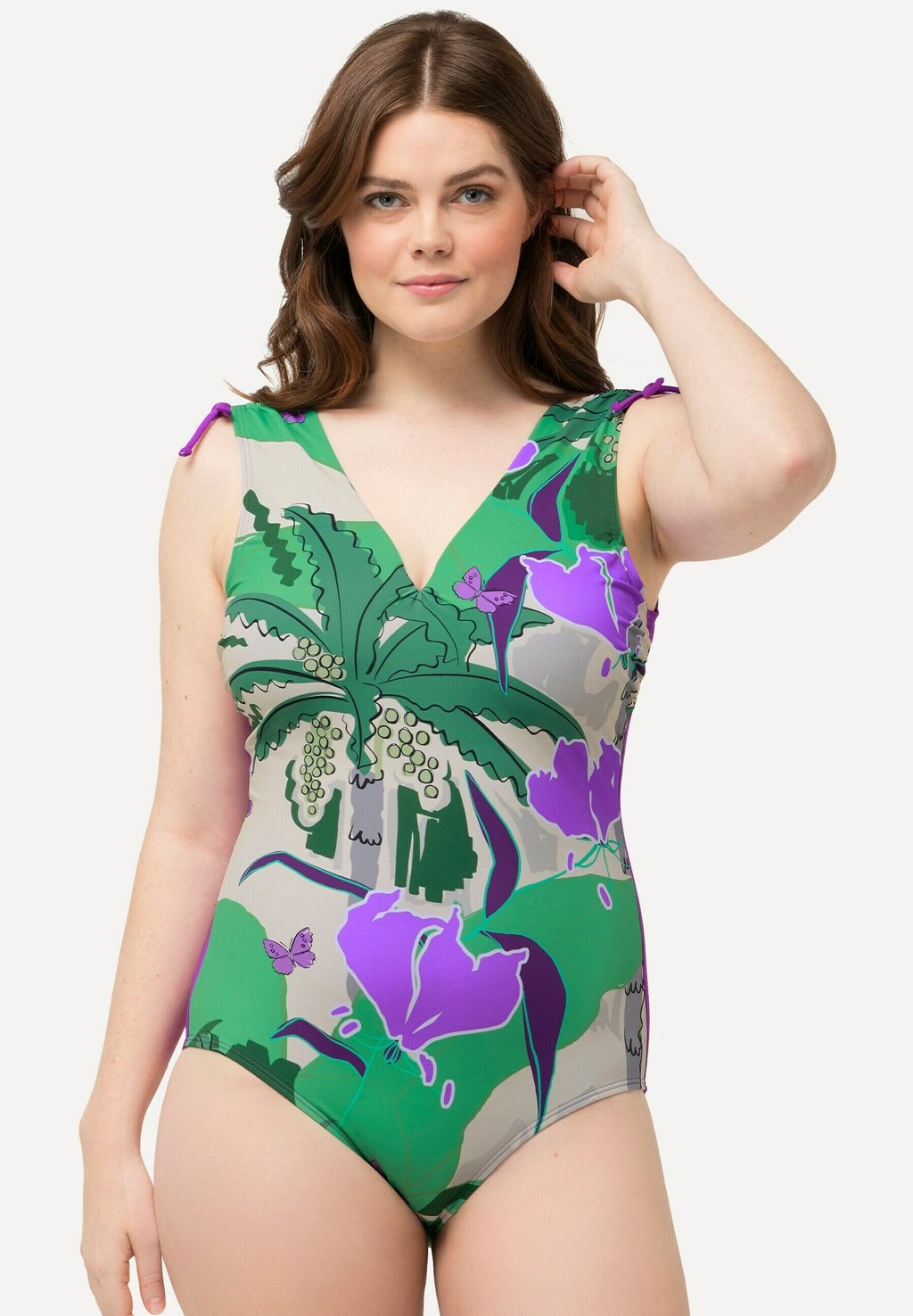 Купальник PALM TREE PRINT ONE PIECE Ulla Popken, бежевый
Купальник PALM TREE PRINT ONE PIECE Ulla Popken, бежевый