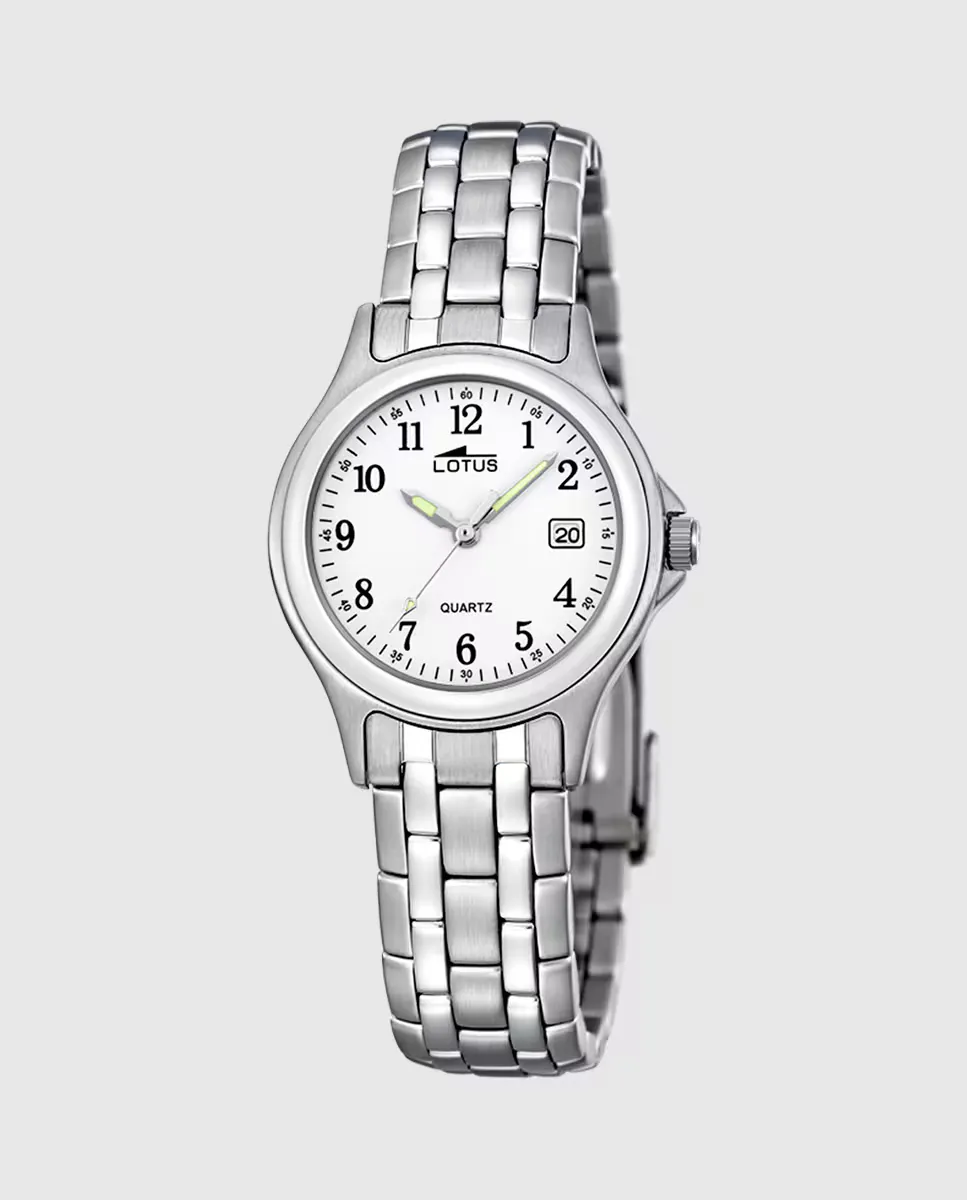Женские часы 15151/A Acero Classico в серебристой стали LOTUS, серебряный
Женские часы 15151/A Acero Classico в серебристой стали LOTUS, серебряный