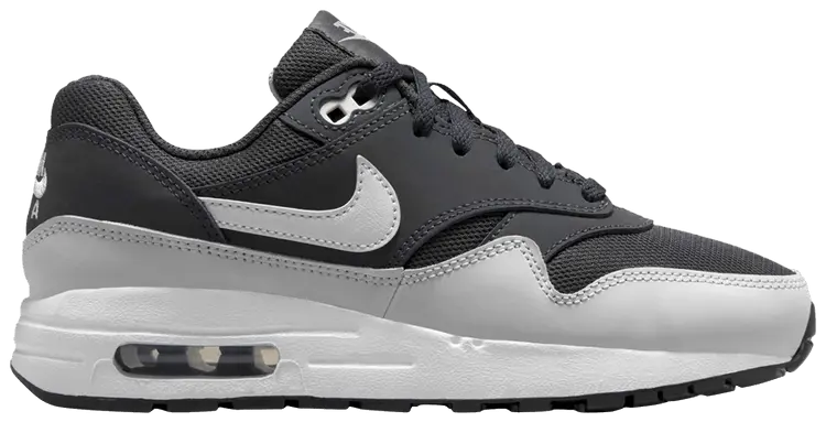 Кроссовки Nike Air Max 1 GS 'Off Noir White', черный 
Кроссовки Nike Air Max 1 GS 'Off Noir White', черный