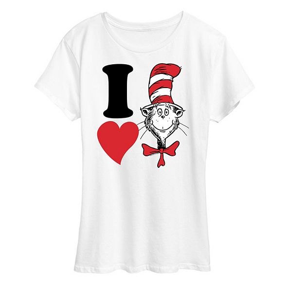 Женская футболка с принтом i love cat in the hat Dr. Seuss, White, Белый, Женская футболка с принтом i love cat in the hat Dr. Seuss, White
Женская футболка с принтом i love cat in the hat Dr. Seuss, White, Белый, Женская футболка с принтом i love cat in the hat Dr. Seuss, White
