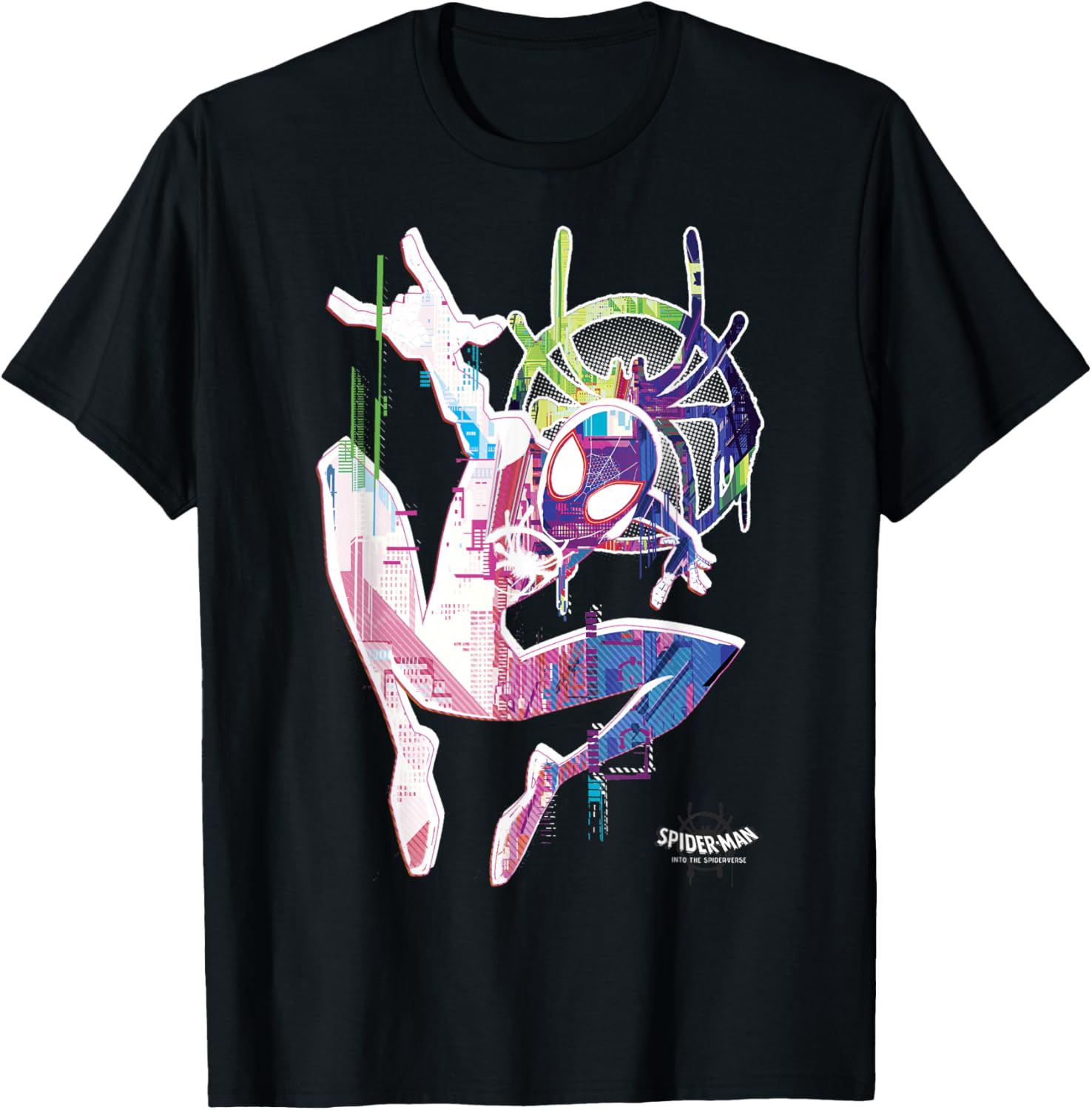 Футболка Marvel Spider-Man Spiderverse с акварельным рисунком в позе Человека-паука, черная
Футболка Marvel Spider-Man Spiderverse с акварельным рисунком в позе Человека-паука, черная