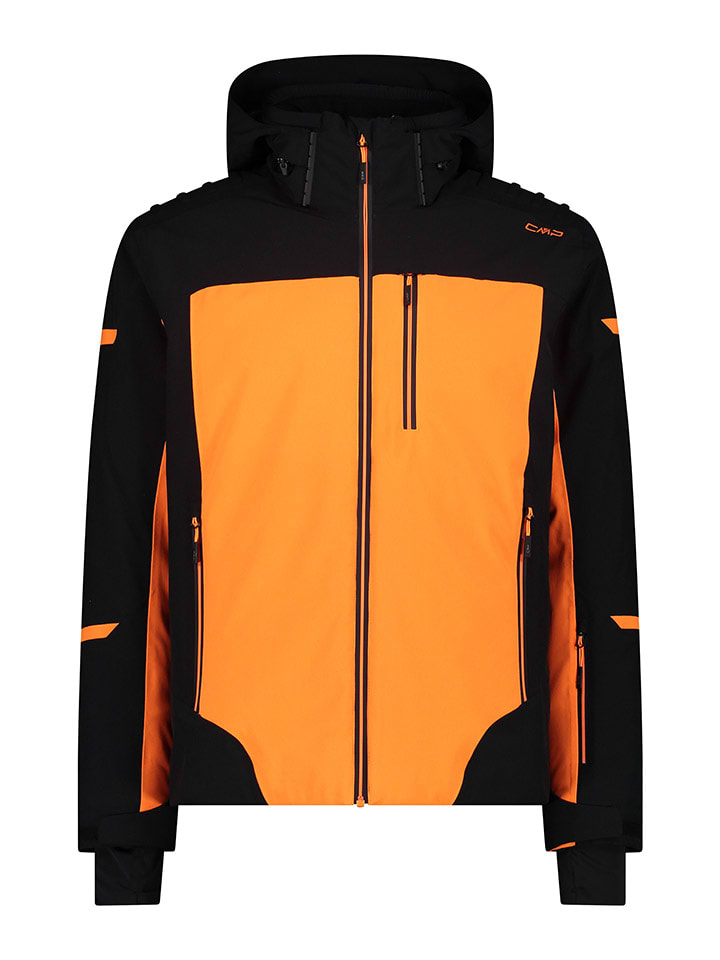 Куртка для лыж/сноуборда оранжево-черного цвета CMP
Куртка для лыж/сноуборда оранжево-черного цвета CMP