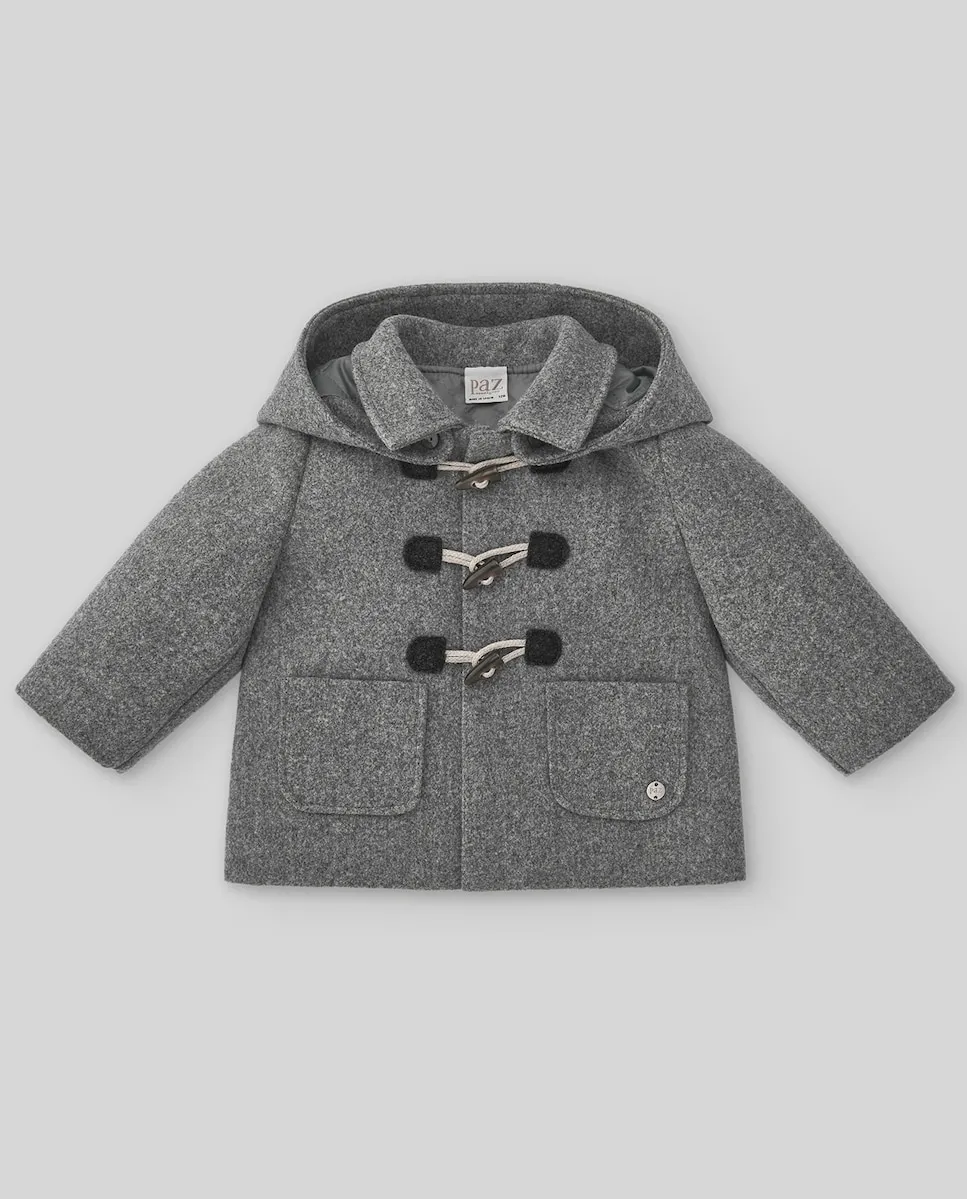 Детский пуховик коллекции Esencial Paz Rodríguez, серый 
Детский пуховик коллекции Esencial Paz Rodríguez, серый