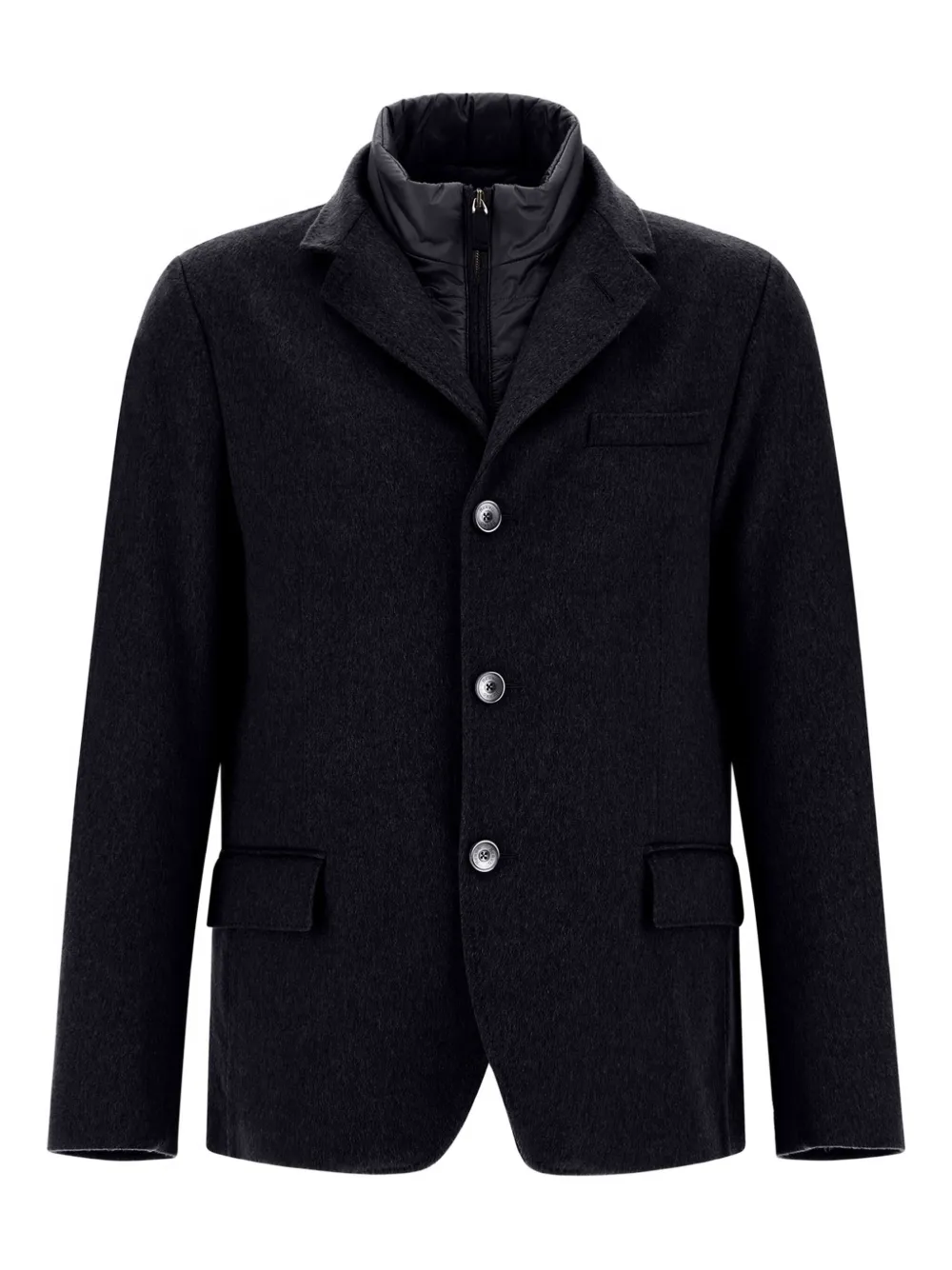 Куртка со съемным воротником Herno, синий
Куртка со съемным воротником Herno, синий