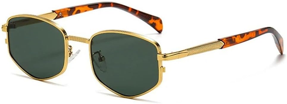 Солнцезащитные очки MUTYNE Vintage Polygon для женщин и мужчин, с заклепками, для вождения, ретро, металлические, роскошные, с защитой от УФ-излучения UV400, Gold Darkgreen
Солнцезащитные очки MUTYNE Vintage Polygon для женщин и мужчин, с заклепками, для вождения, ретро, металлические, роскошные, с защитой от УФ-излучения UV400, Gold Darkgreen