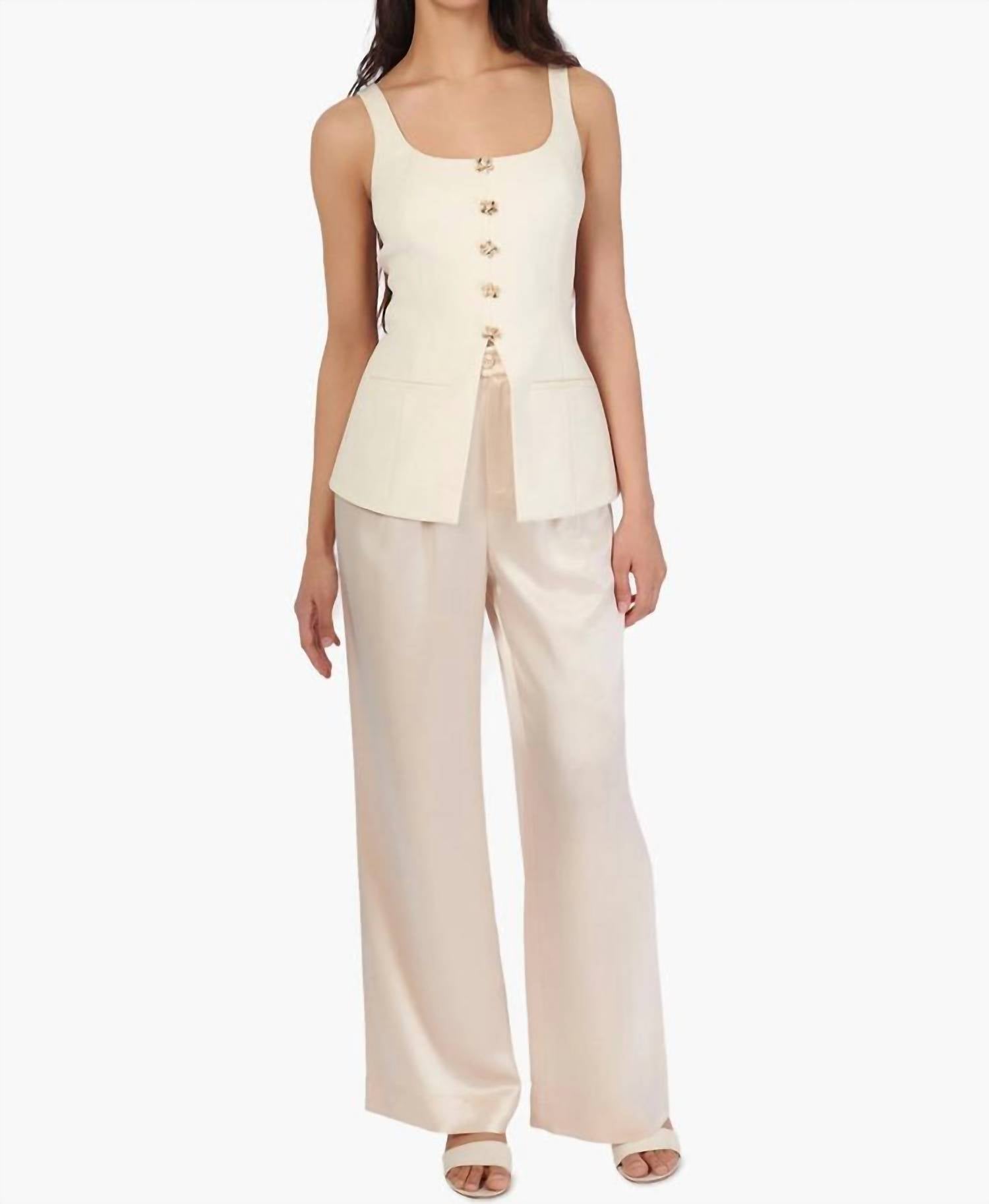 Топ-корсет Audra в кремовом цвете Cami NYC
Топ-корсет Audra в кремовом цвете Cami NYC